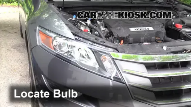 2012 Honda Crosstour EX-L 3.5L V6 Éclairage Feux de croisement (remplacer l'ampoule)